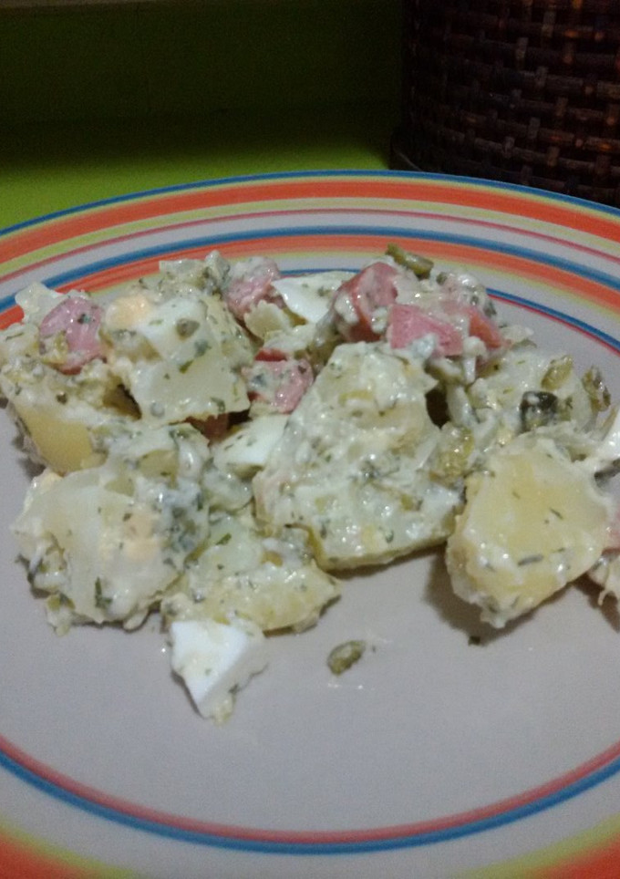 Una foto de Ensalada alemana con thermomix