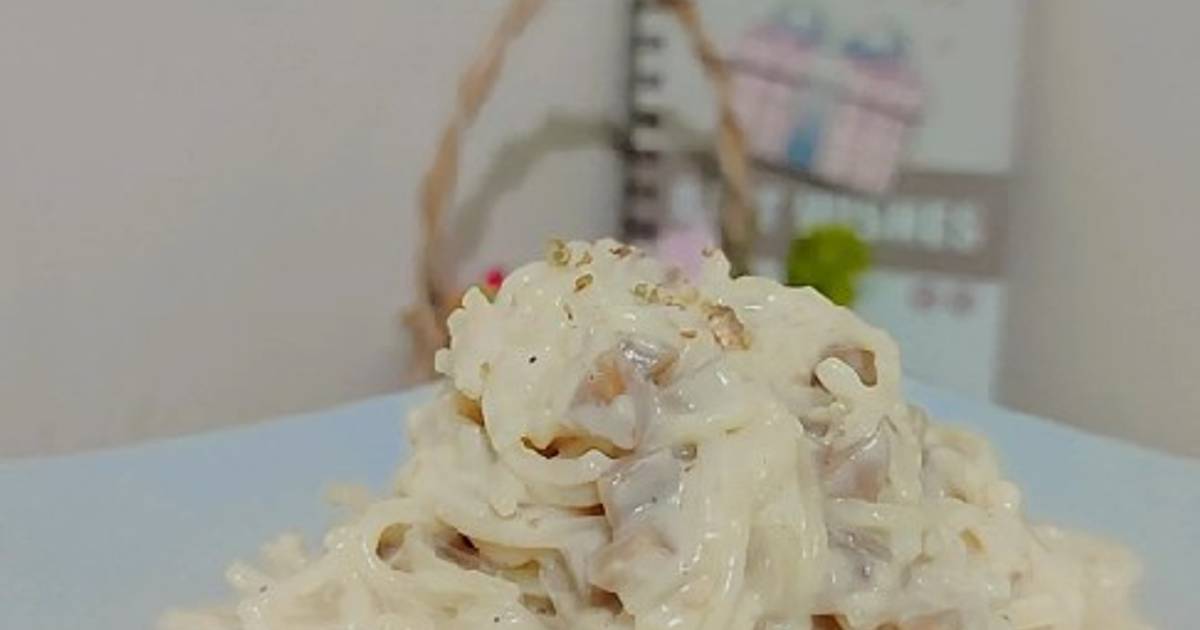 Resep Alfredo Pasta oleh Tiara Ratu Cookpad