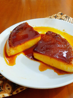 Foto resep Almond Caramel Custard Puding