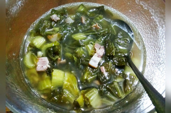Cara Memasak Bakut Sayur Asin Enak