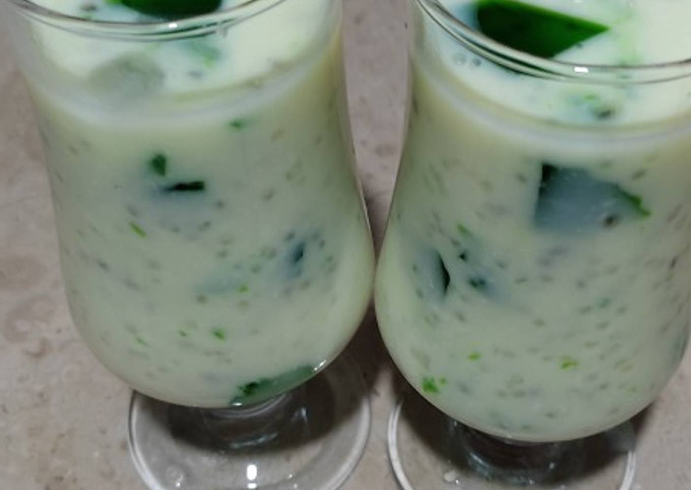Custard sharbat