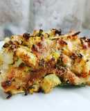 Cavolfiore e zucca al gratin (con prima cottura al vapore)