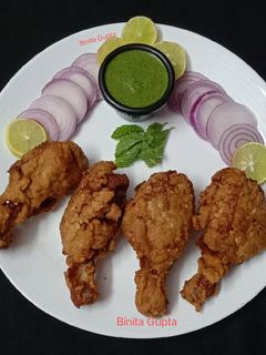 चिकन फ्राई (chicken fry recipe in Hindi) रेसिपी मुख्य फोटो