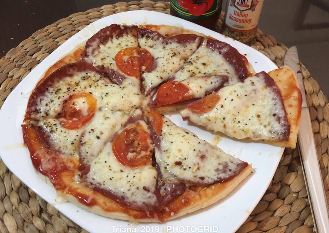 Pizza sederhana 🍕