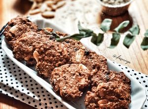 Foto resep Walnuts Oatmeal Cookies