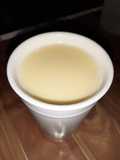 White chocolate hot milk นมไวท์ช็อกฯ