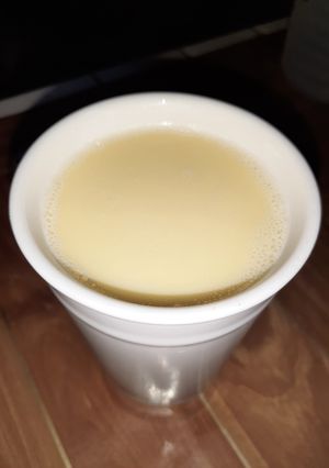 รูปของ White chocolate hot milk นมไวท์ช็อกฯ
