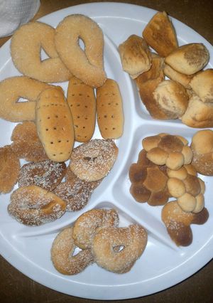 A picture of Oil cookies.