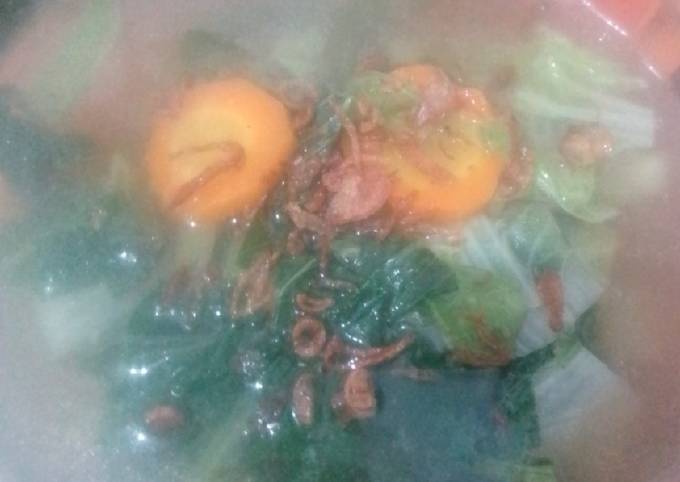 Resep Sop simpel bumbu instan, Enak Banget