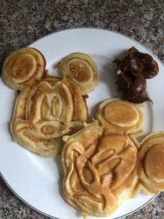 Una foto de Waffles súper fáciles!