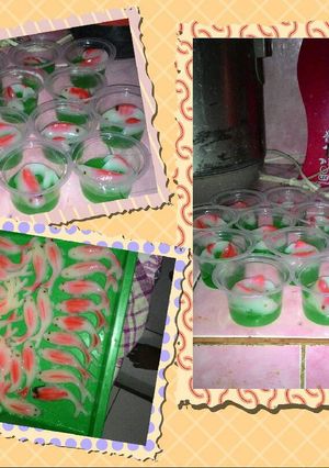 Foto resep Puding Ikan Koi