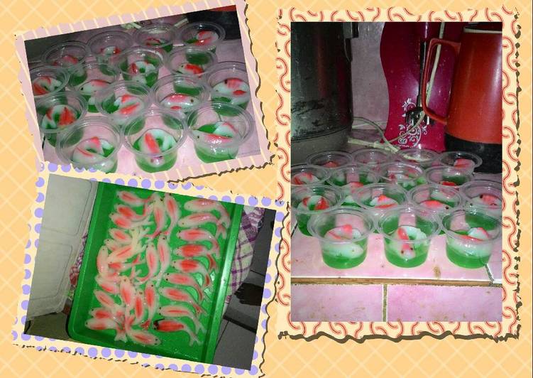 Resep Puding Ikan Koi | Bahan Membuat Puding Ikan Koi Yang Menggugah Selera