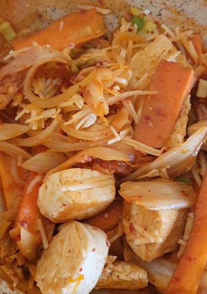 Foto resep Quick Kimchi Jjigae