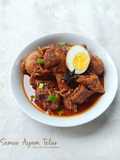 Semur Ayam Telur Tahu