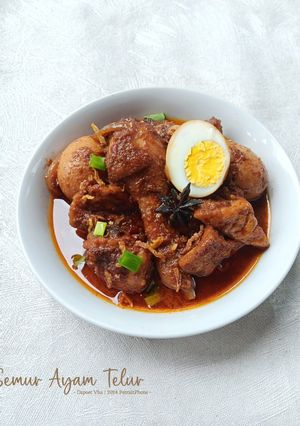Foto resep Semur Ayam Telur Tahu