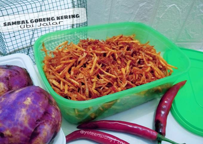 Sambal Goreng Kering Ubi Jalar