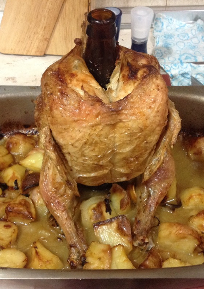 Una foto de Pollo satisfecho (borracho)