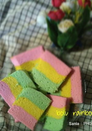 Foto resep Bolu Pelangi