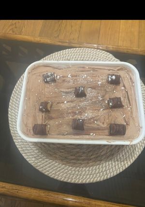 Une photo de Tiramisu kinder Bueno