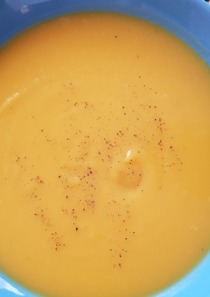 Una foto de Puré de calabaza