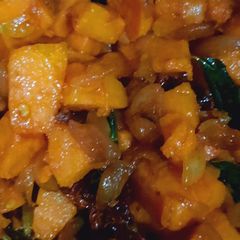 A picture of Sweet potato stir fry.