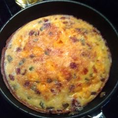 A picture of Simple and easy frittata.