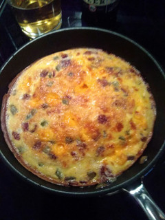 A picture of Simple and easy frittata.