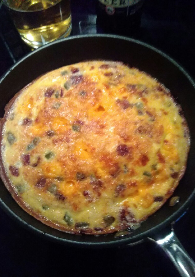 A picture of Simple and easy frittata.