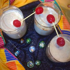 A picture of Coconut Thandai.