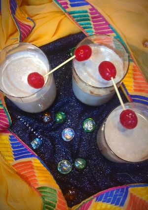 A picture of Coconut Thandai.