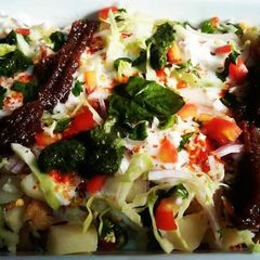 Aloo dahi phulki😍😋 A picture of Aloo dahi phulki😍😋.