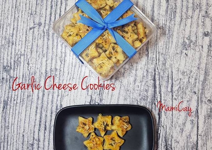 Resep Garlic Cheese Cookies, Enak