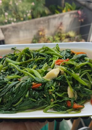 Foto resep Tumis kangkung simple