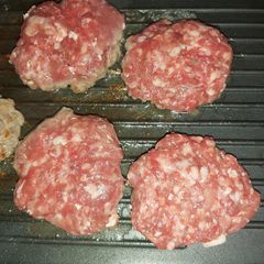 Meat cookies A picture of Meat cookies.