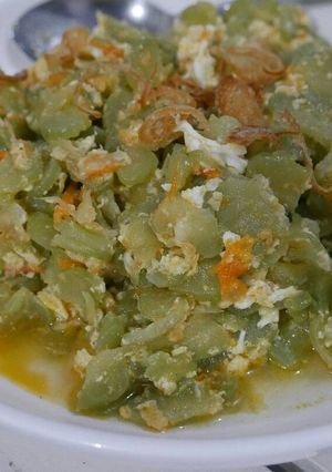 Foto resep Pare tumis telur