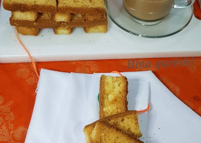 Recipe of Super Quick Cake rusk
