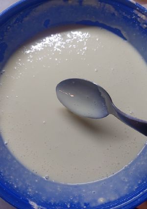 Una foto de Leche condensada casera