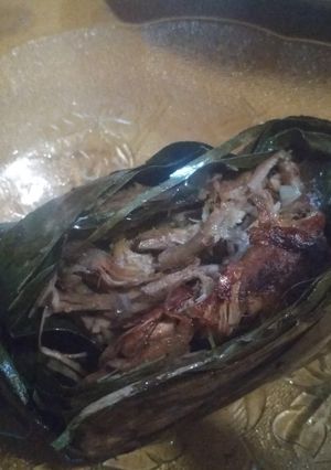 Foto resep Pepes duet ikan gesek asin & ati nangka