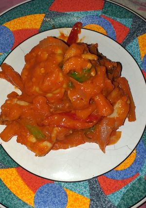 Foto resep Cumi Saus Padang