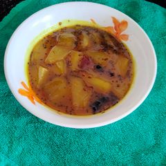 A picture of Kacha aamer chutney (Bengali style).