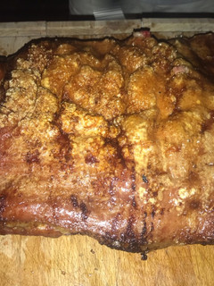 Una foto de Panceta de cerdo asada
