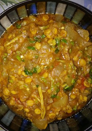A picture of Louki chana Daal.