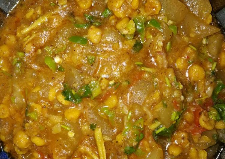 Step-by-Step Guide to Make Any-night-of-the-week Louki chana Daal