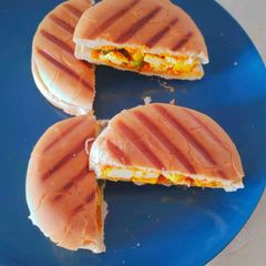 A picture of Grilled - Paneer - Burger - Sandwich 🍔.