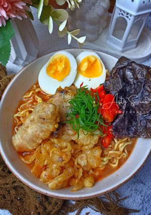 Foto resep Creamy Ramen Sarden Tempura