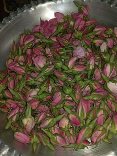 عکسی از دستور خشک کردن غنچه گل محمدی