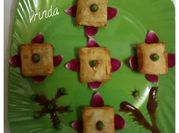 A picture of potato patties