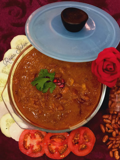 A picture of किडनी बीन सब्ज़ी (Kidney bean sabzi recipe in Hindi).