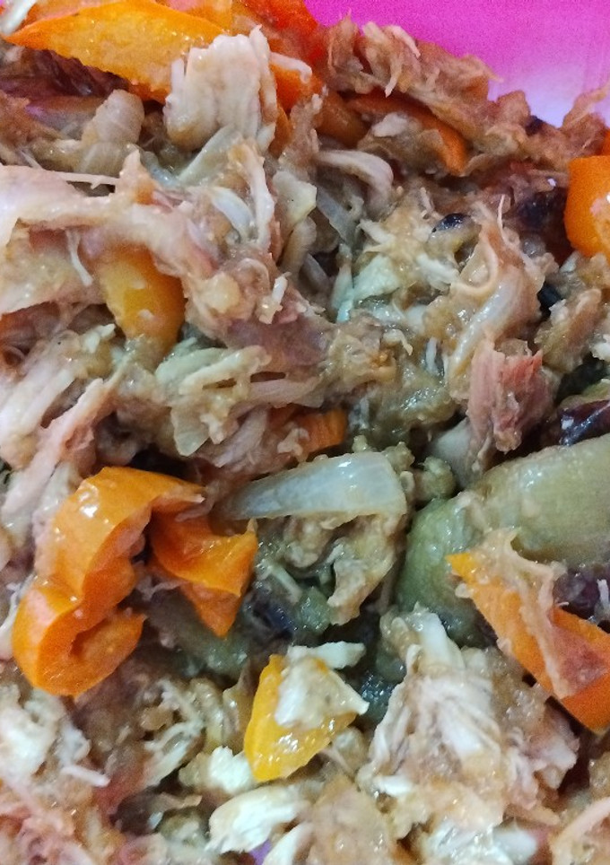 Una foto de Pollo estilo a la naranja