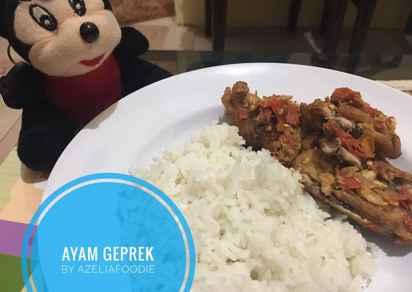 Ayam Geprek Sambal Bawang Terasi